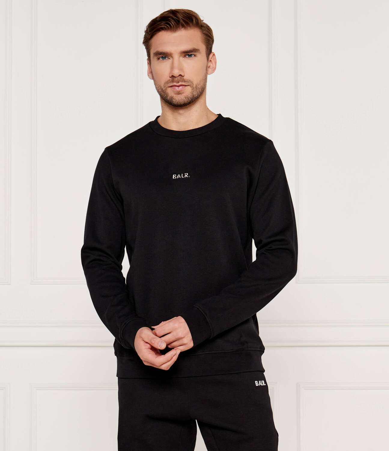 

Толстовка BALR. Q-Series Regular Fit, черный