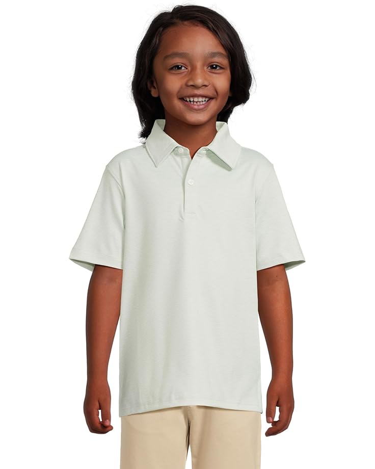 

Поло Johnston & Murphy Kids Boys Micro Stripe Polo, зеленый
