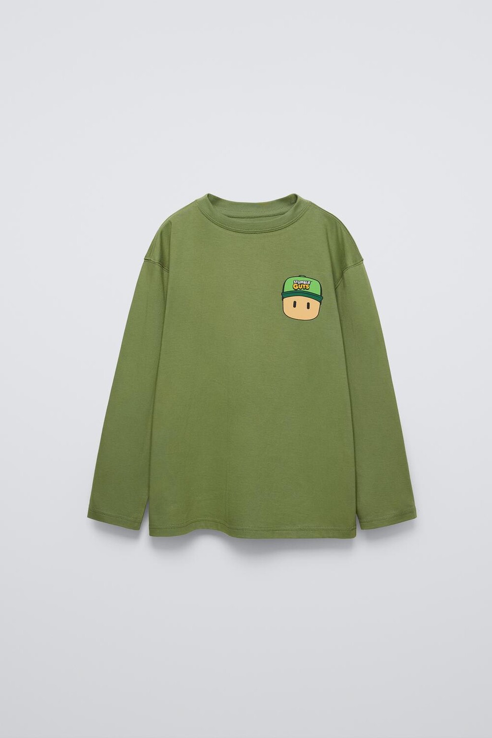 

Футболка stumble guys ZARA, зеленый