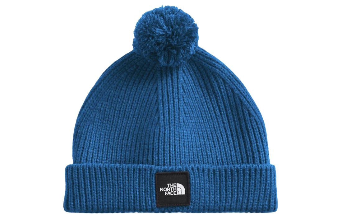 

Детская синяя акриловая шапка THE NORTH FACE