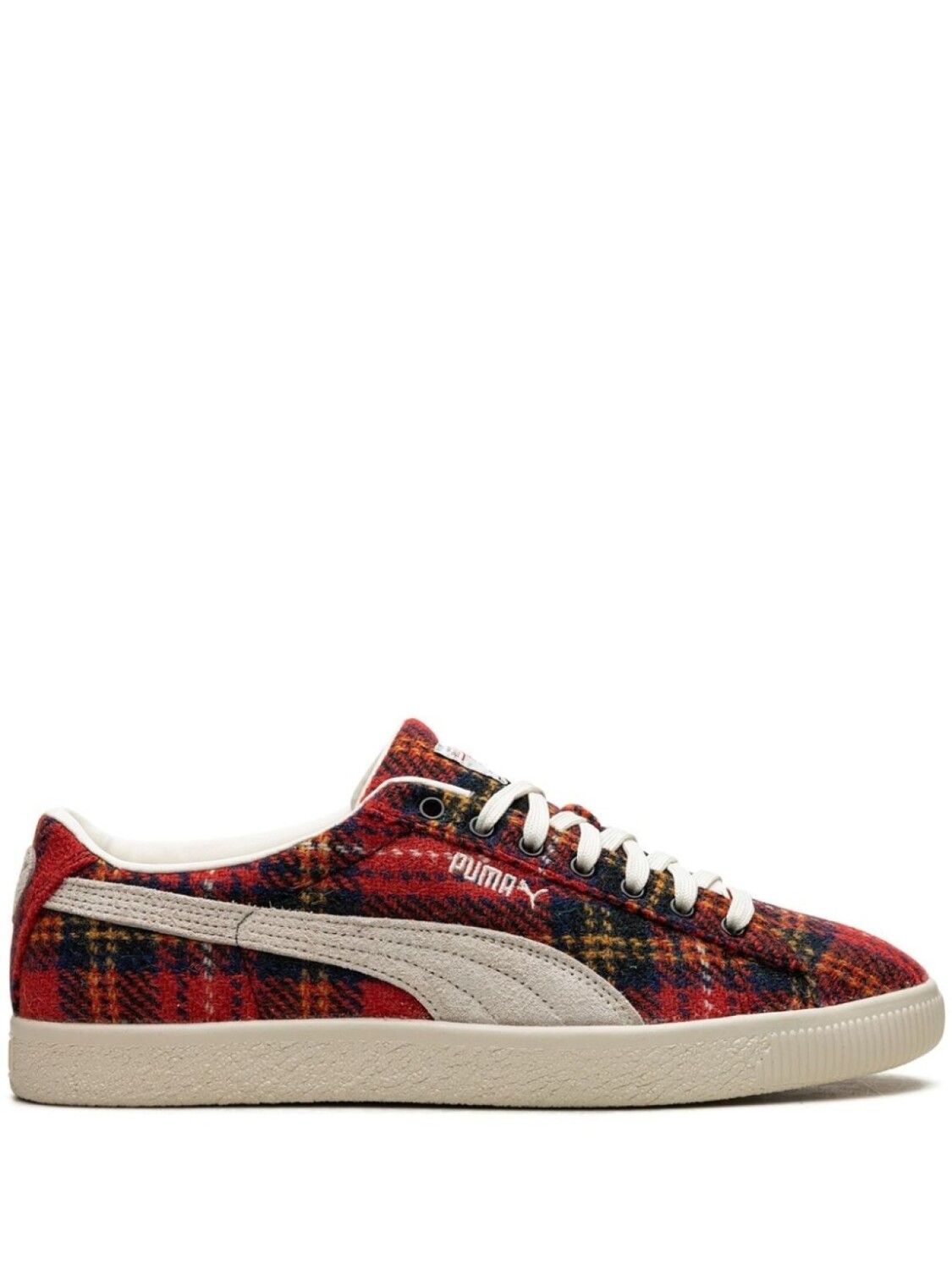 

PUMA кроссовки Suede VTG Harris Tweed Frosted Ivory/Red, красный