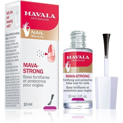 

Укрепляющее базовое покрытие Mava-Strong 0,3 унции, Mavala