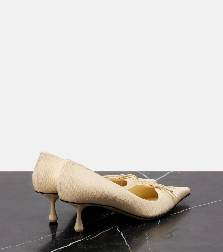 Туфли-лодочки Scarlett 50 из кожи Jimmy Choo, Buttermilk — фото 2