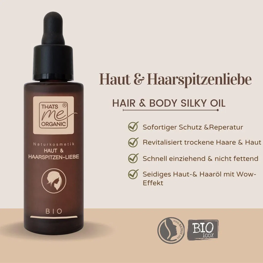 Органическое масло для кожи и волос «Tip Love Hair Oil» от That's Me Organic Thats Me Organic — фото 2