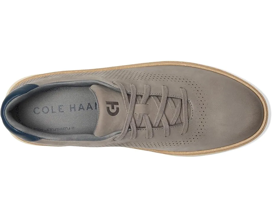 Кроссовки Cole Haan Grandpro Featherarc Laser Sneakers, Ironstone Nubuck/Silver Birch/Navy Blazer — фото 2