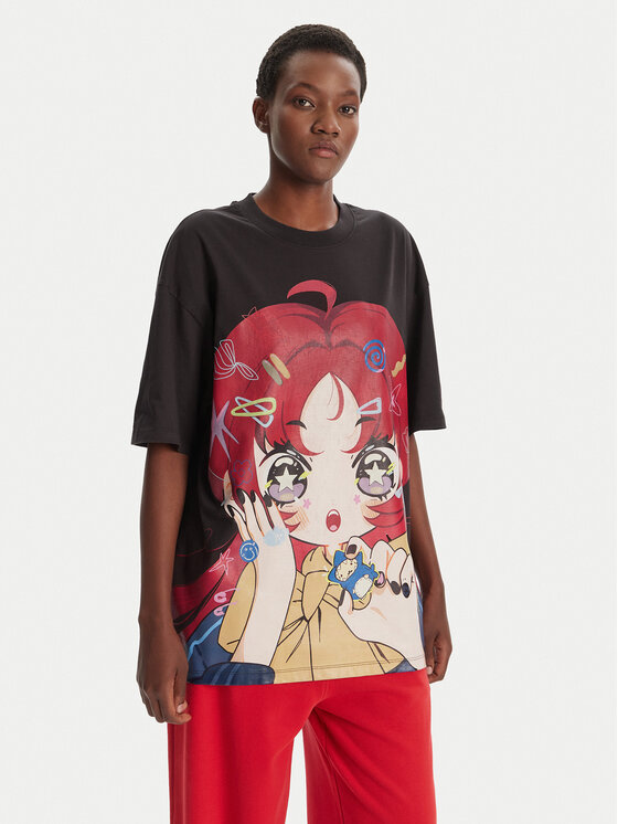 

Футболка oversize 50545061 Hugo, чёрный