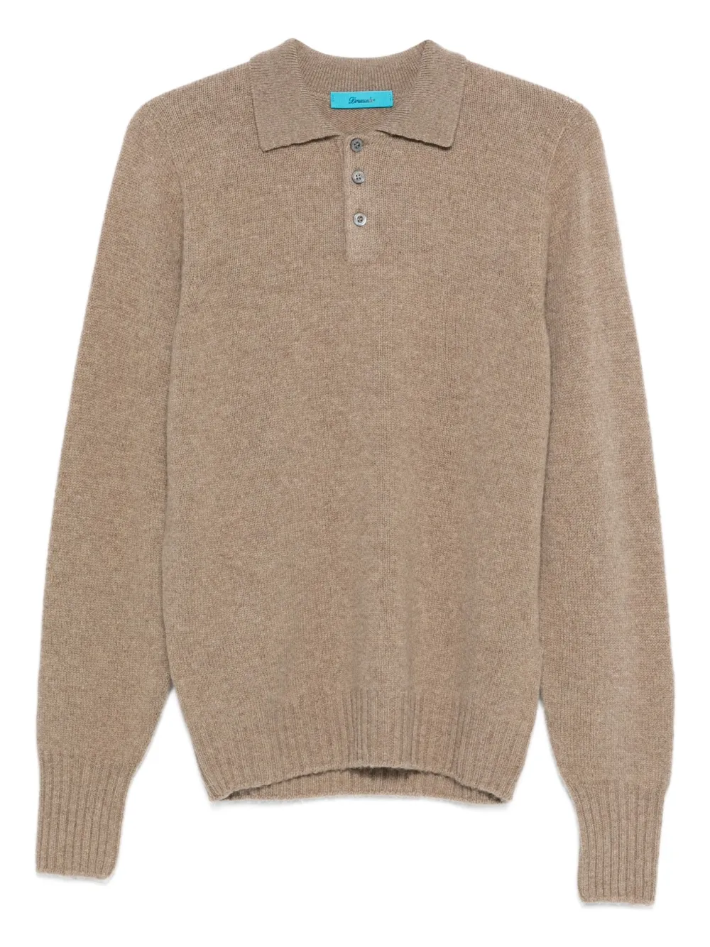 

Свитер с воротником поло Drumohr, нейтральный