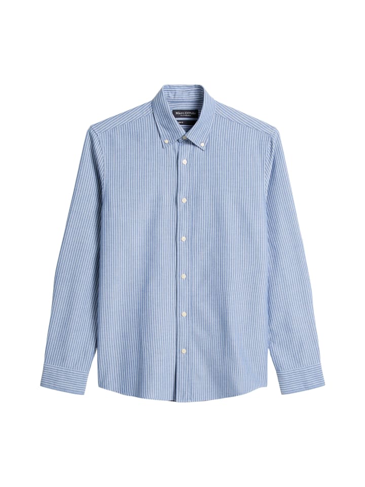 

Marc O'Polo Рубашка «Оксфорд», стандартный размер, темно-синего цвета