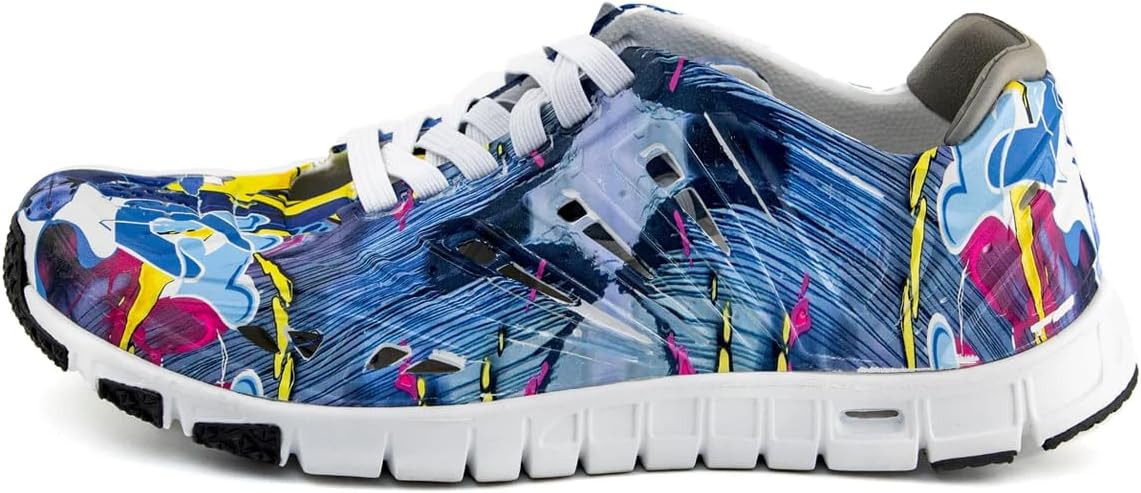 

Кроссовки Crosskix Unisex NYC Graffiti Water Shoes- модель в стиле стрит-арт, разработанная известными нью-йоркскими художниками граффити, Such - Apx