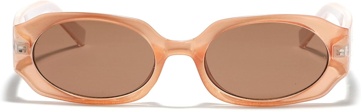 

Laureles Модные солнцезащитные очки в форме многоугольника, маленькие прямоугольные, женские, ретро, ​​красные, синие, мужские квадратные, солнцезащитные очки с защитой от УФ-излучения UV400, Champagne