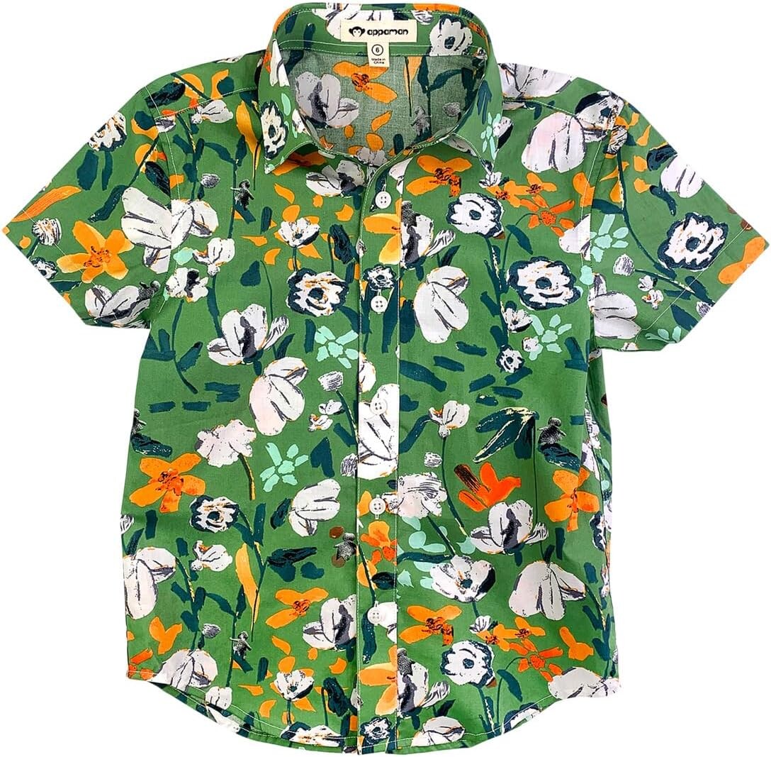 

Рубашка Appaman Day Party Shirt, цвет Ivy Rose