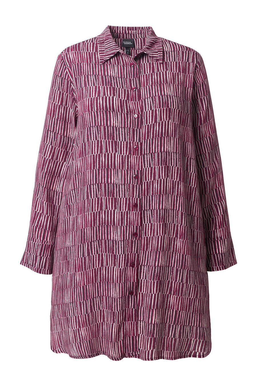 

Блуза Ulla Popken, Plum/Dark Purple