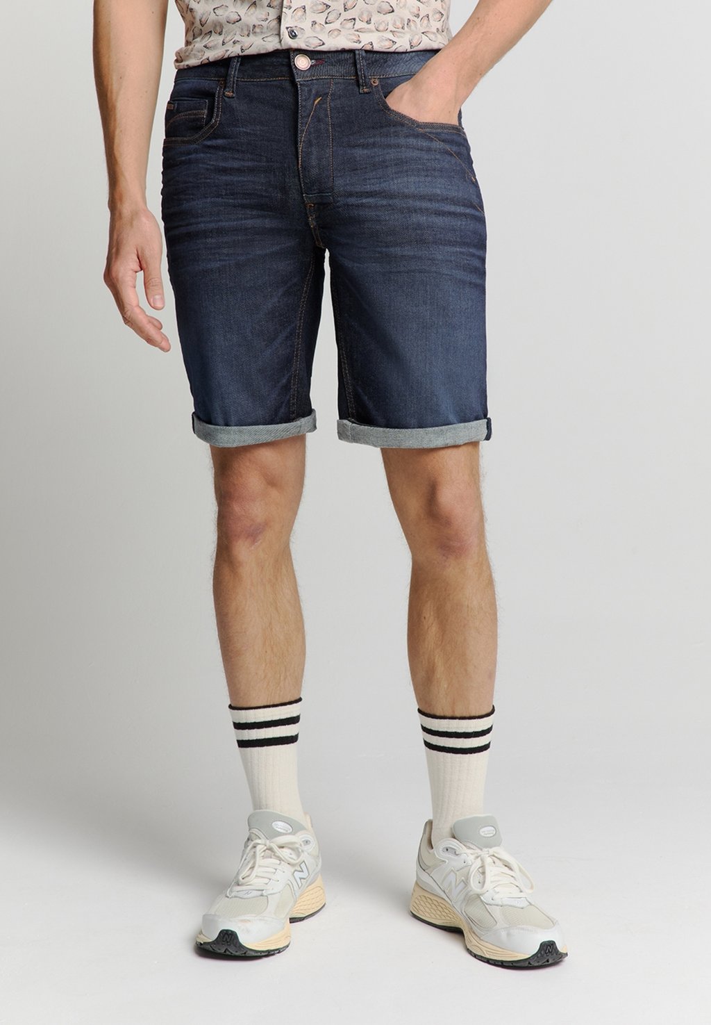 

Джинсовые шорты NO EXCESS, цвет Denim