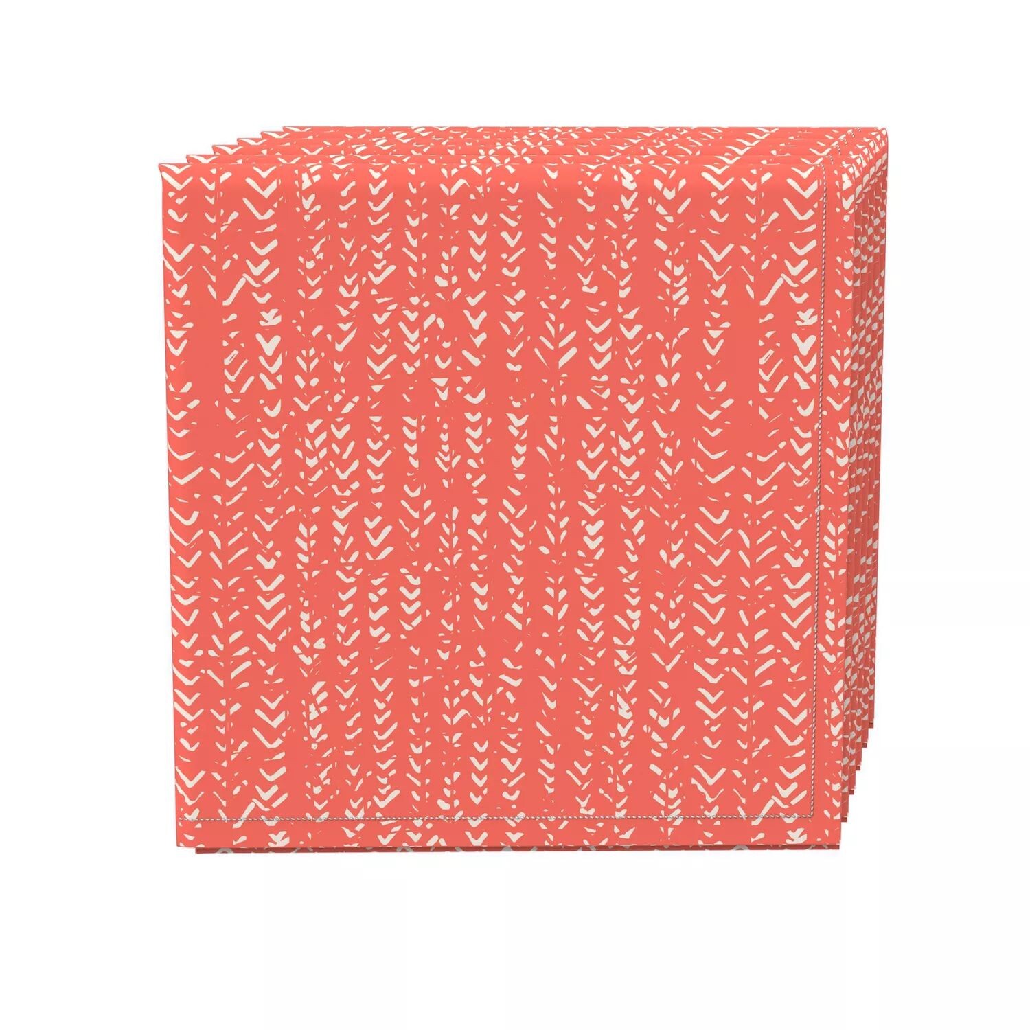 

Набор салфеток из 4 шт., 100 % хлопок, 20x20 дюймов, Coral Batik Design