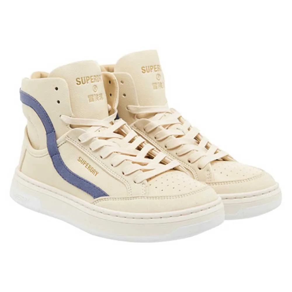Кроссовки Superdry Vegan Basket OV High, бежевый