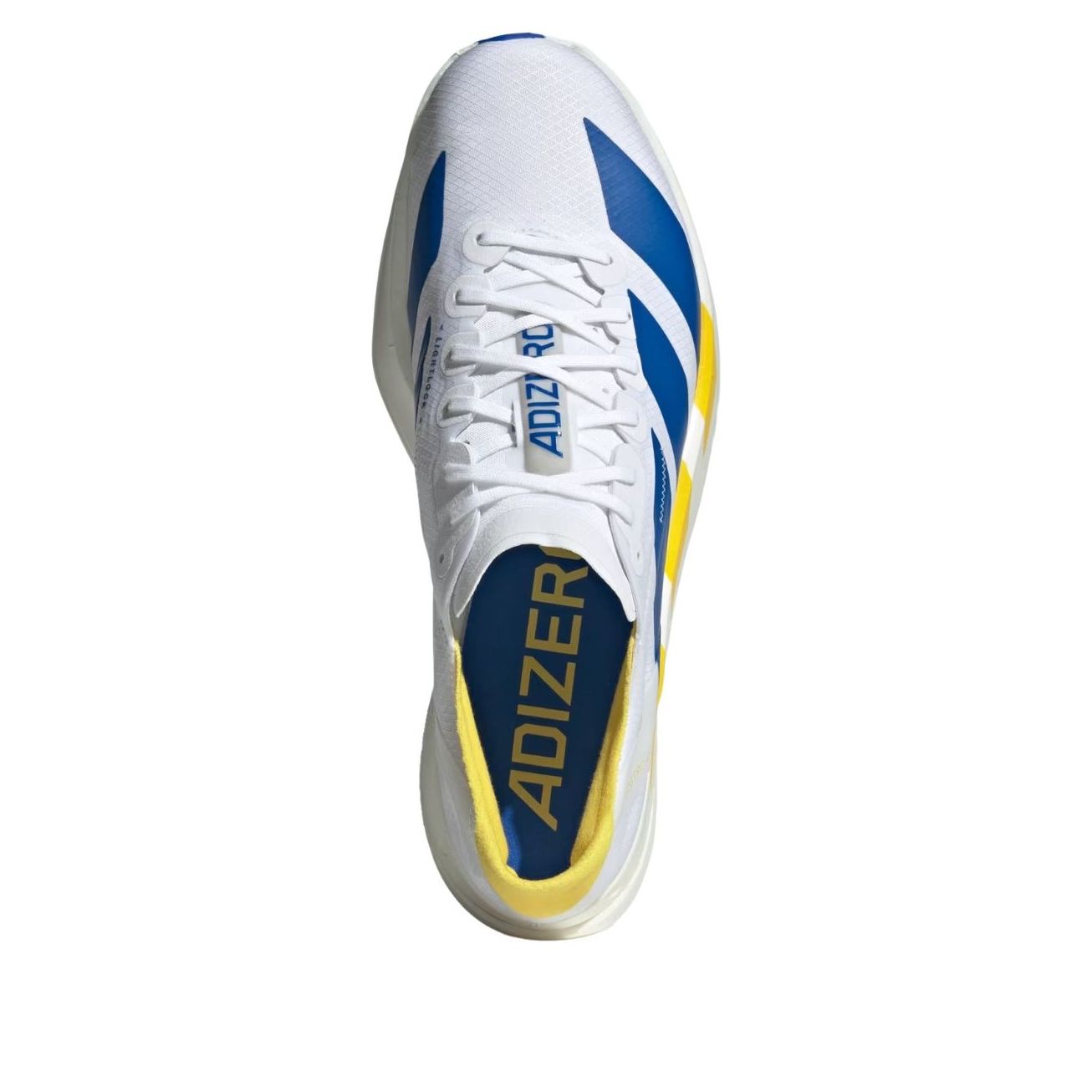 Adidas Adizero Adios Pro 4 'White Blue Yellow' — фото 2