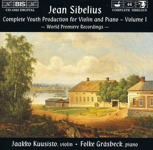 

CD диск Sibelius / Kuusisto, Jaakko / Grasbeck, Folke: Comp Youth Production for Violin & Piano 1