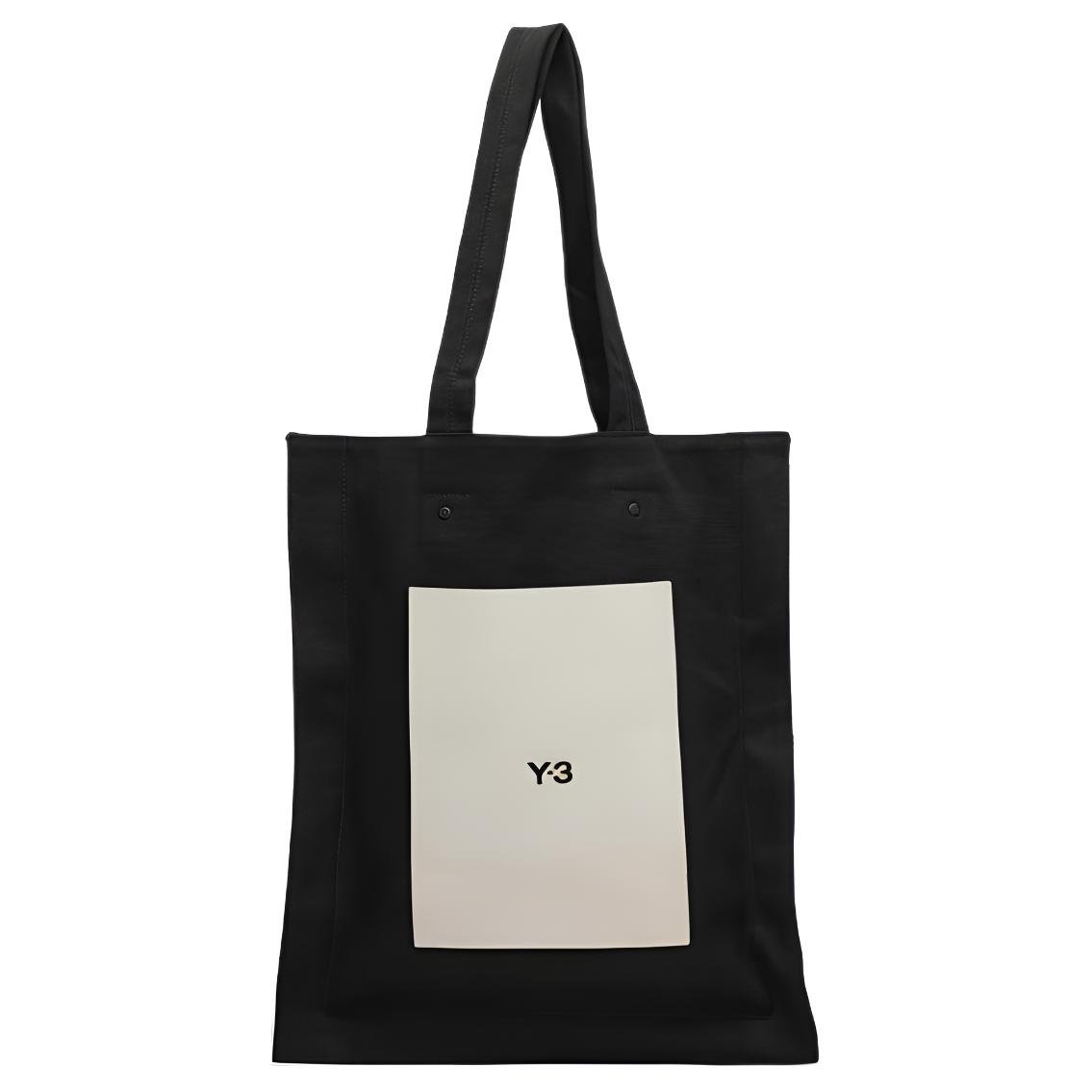 

Сумка-тоут Y 3 с принтом Lux Logo Y-3, черный