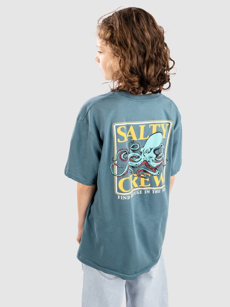 

Футболка Salty Crew Ink Slinger Kids T-Shirt, hydro