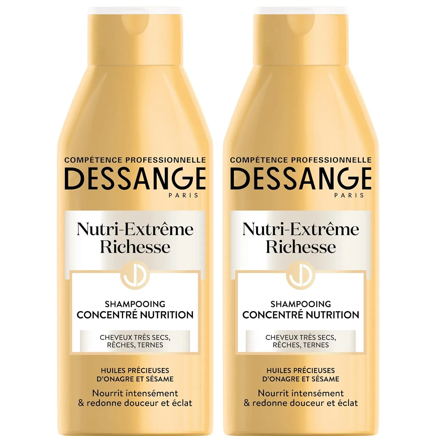 Шампунь Dessange Nutri-Extrême Richesse для сухих и тусклых волос, 250 мл, набор из 2 шт. Dessange