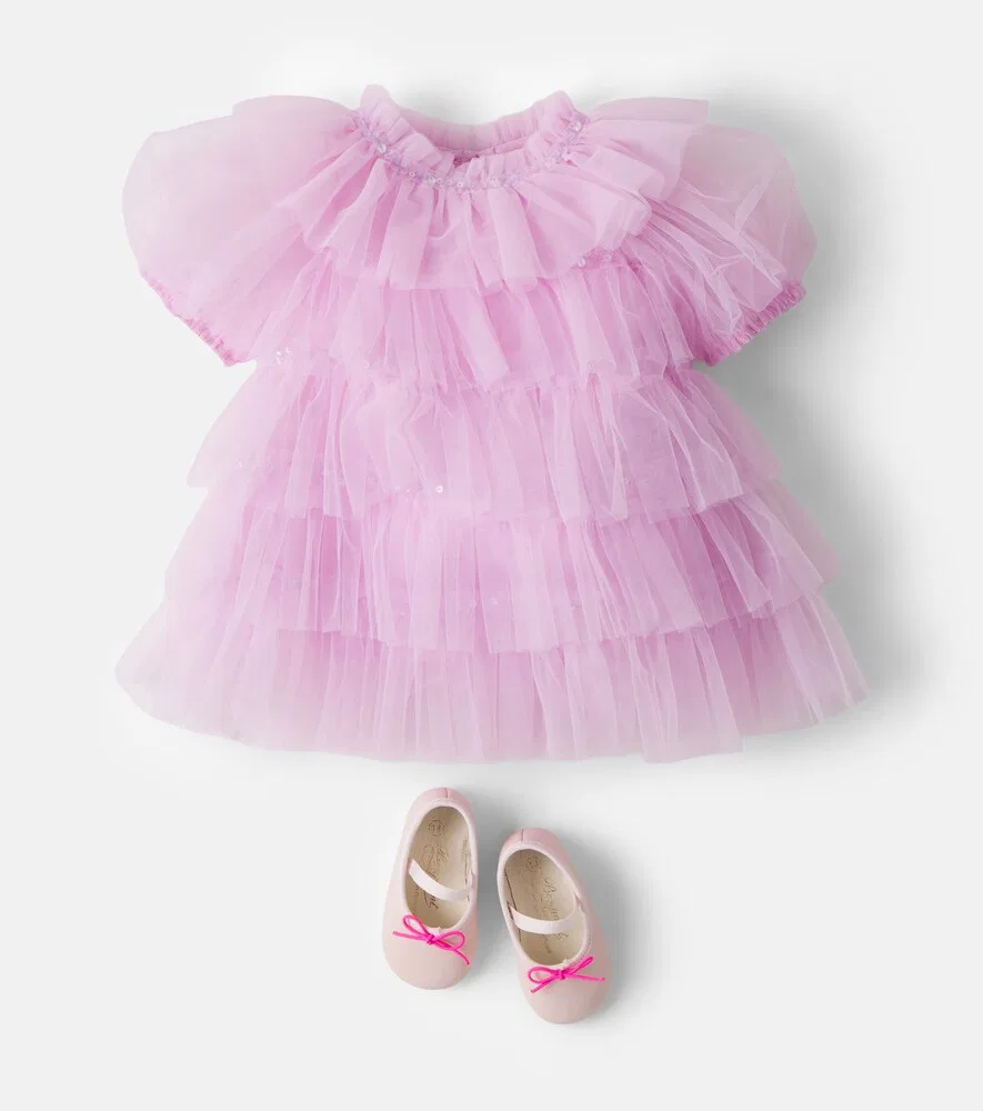 Комплект Baby Love Parade: платье и панталонки Tutu Du Monde, розовый — фото 2