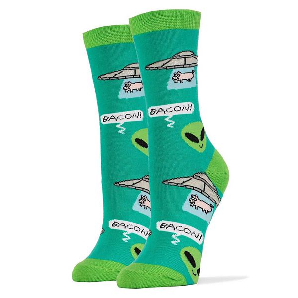 

Женские носки Crew - Bacon Abduction Oooh Yeah Socks