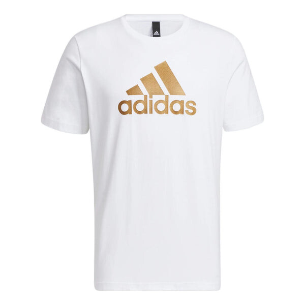 

Футболка adidas Large Logo Printing Sports Short Sleeve White, мультиколор