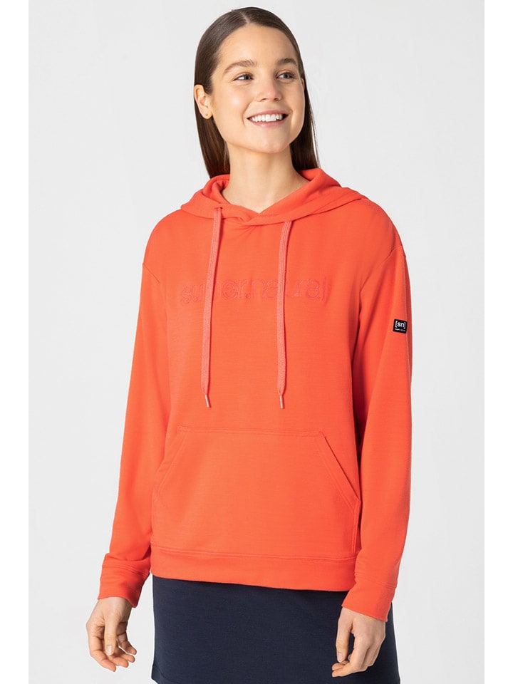 

Толстовка super.natural Hoodie Favourite, оранжевый