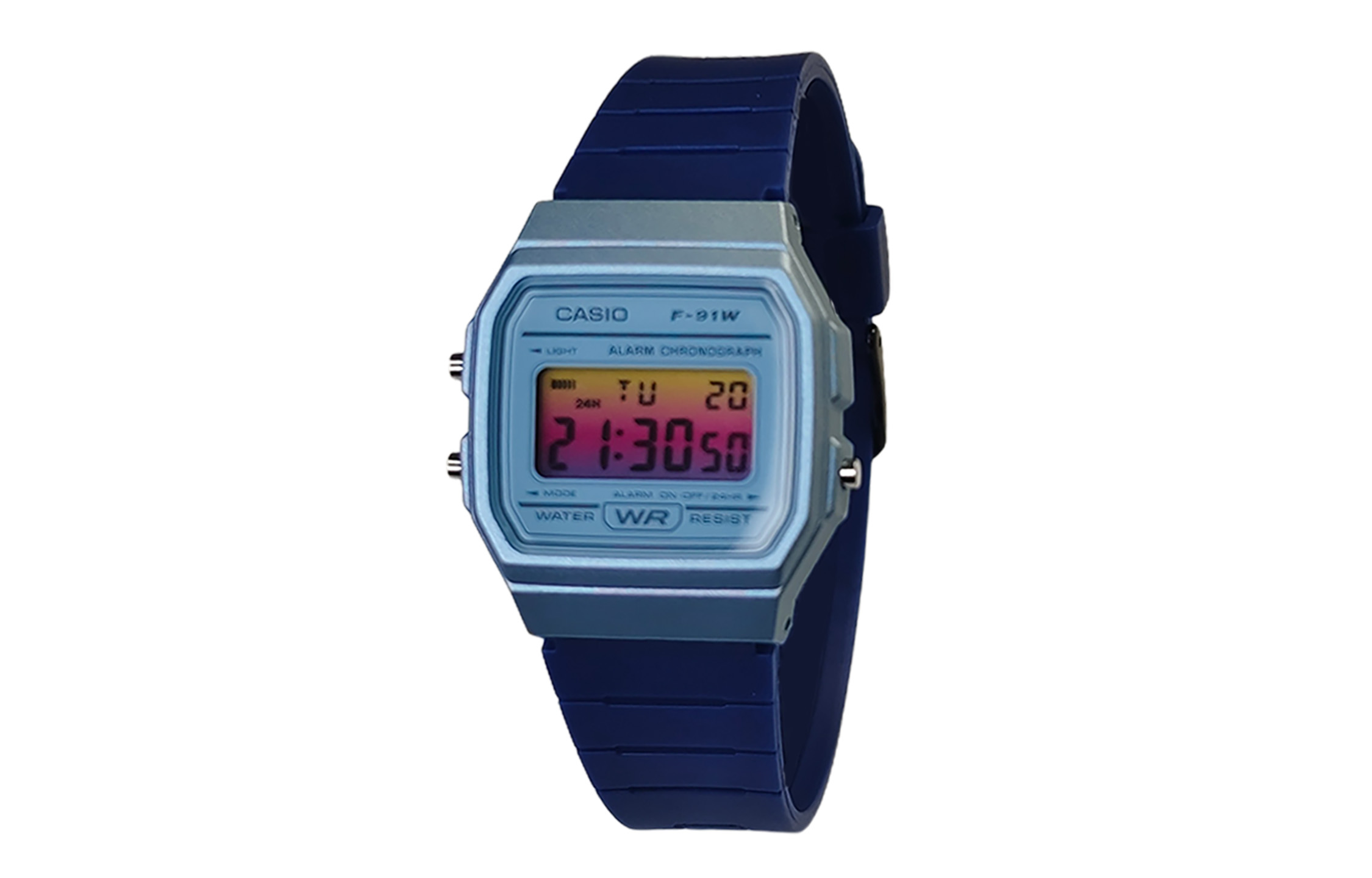 

CASIO Часы Retrofit Series Quartz Movement Resin Strap Watch Men's Watch Blue Dial