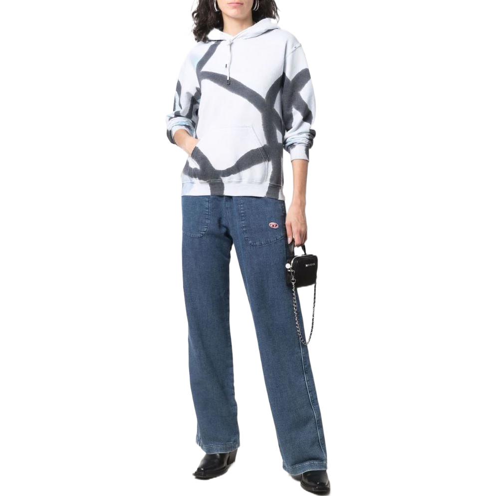 Джинсы Diesel D-Martians Loose-Fit Unisex, синий