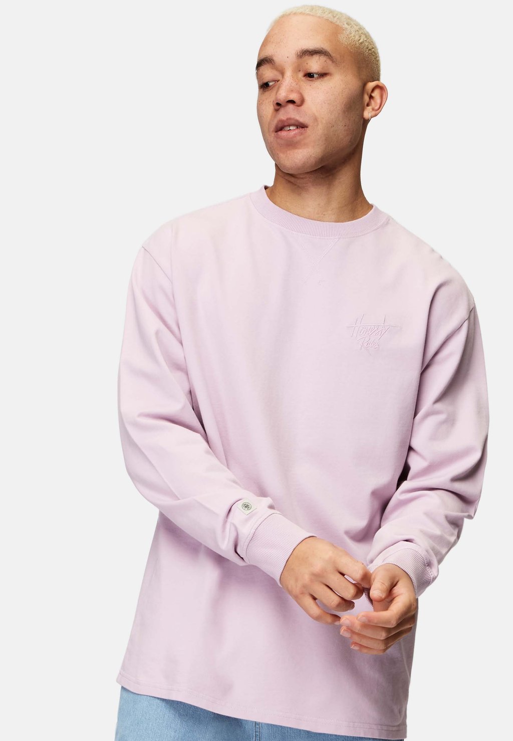 

Толстовка LONG SLEEVE FRENCH TERRY SIGNATURE Honesty Rules, розовый