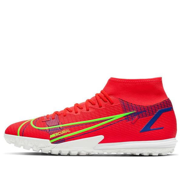 

Кроссовки mercurial superfly 8 академия tf turf Nike, красный