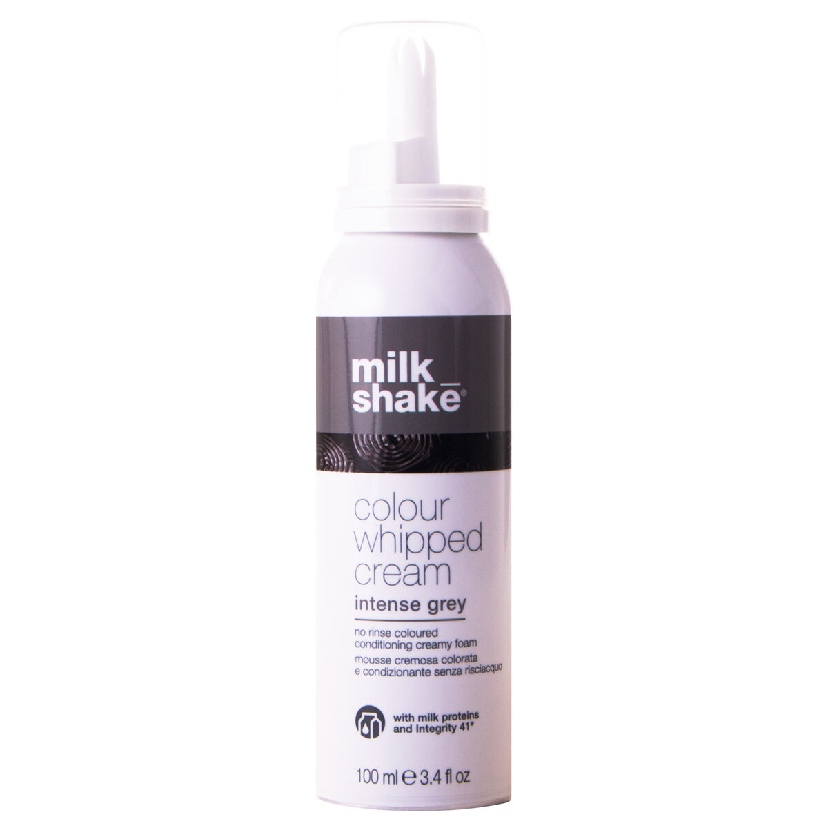 

Молочный коктейль Color Whipped Intense Grey с пеной Milk Shake