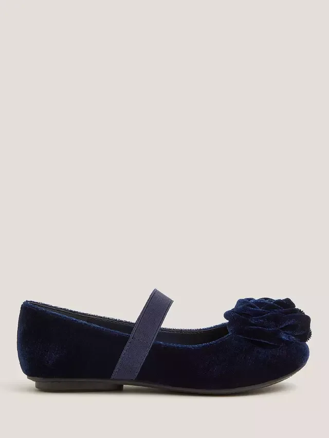 Детские балетные туфли Розетка Monsoon, Navy