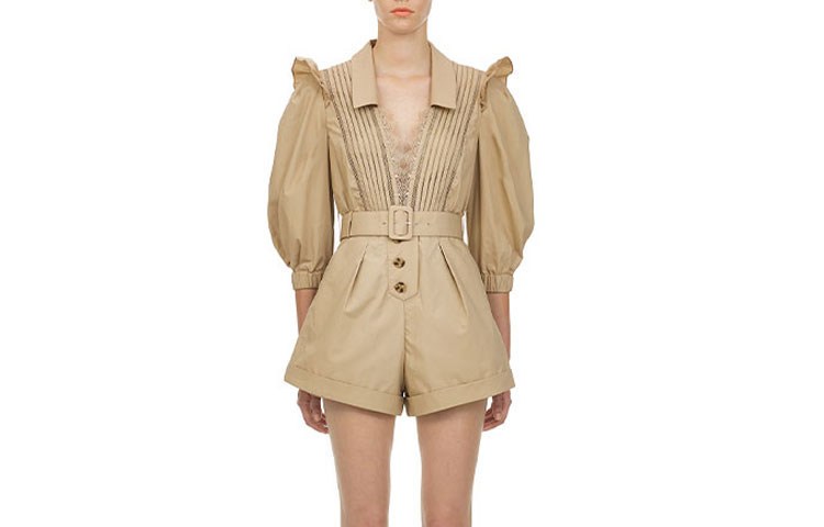 

Self-portrait Боди для женщин Khaki