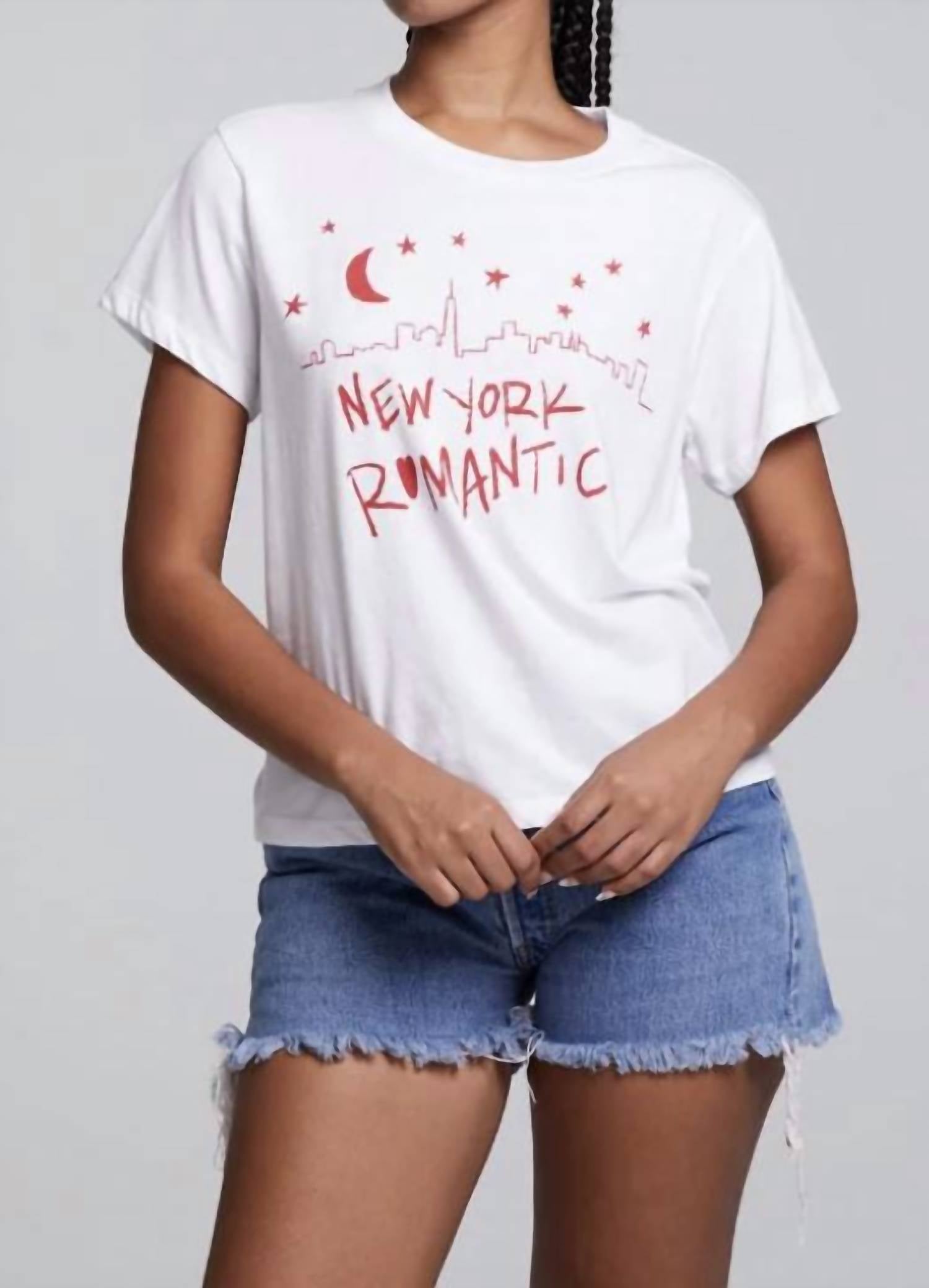 

Футболка New York Romantic Crew белого цвета Chaser