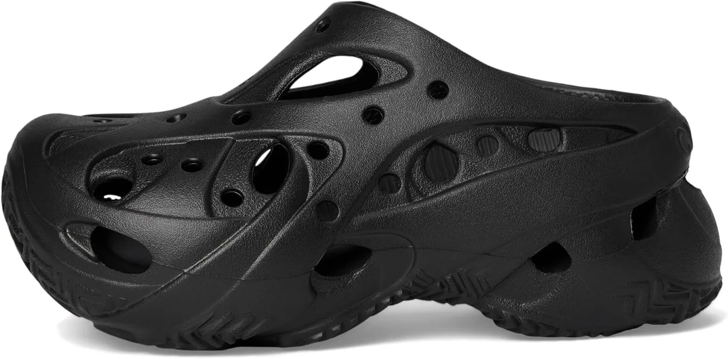 Crocs Унисекс Взрослые сабо с каркасом из дерева, Black — фото 4
