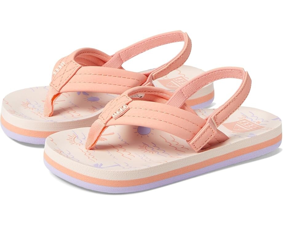 

Сандалии Reef Kids Little Ahi, цвет Peachy Oasis