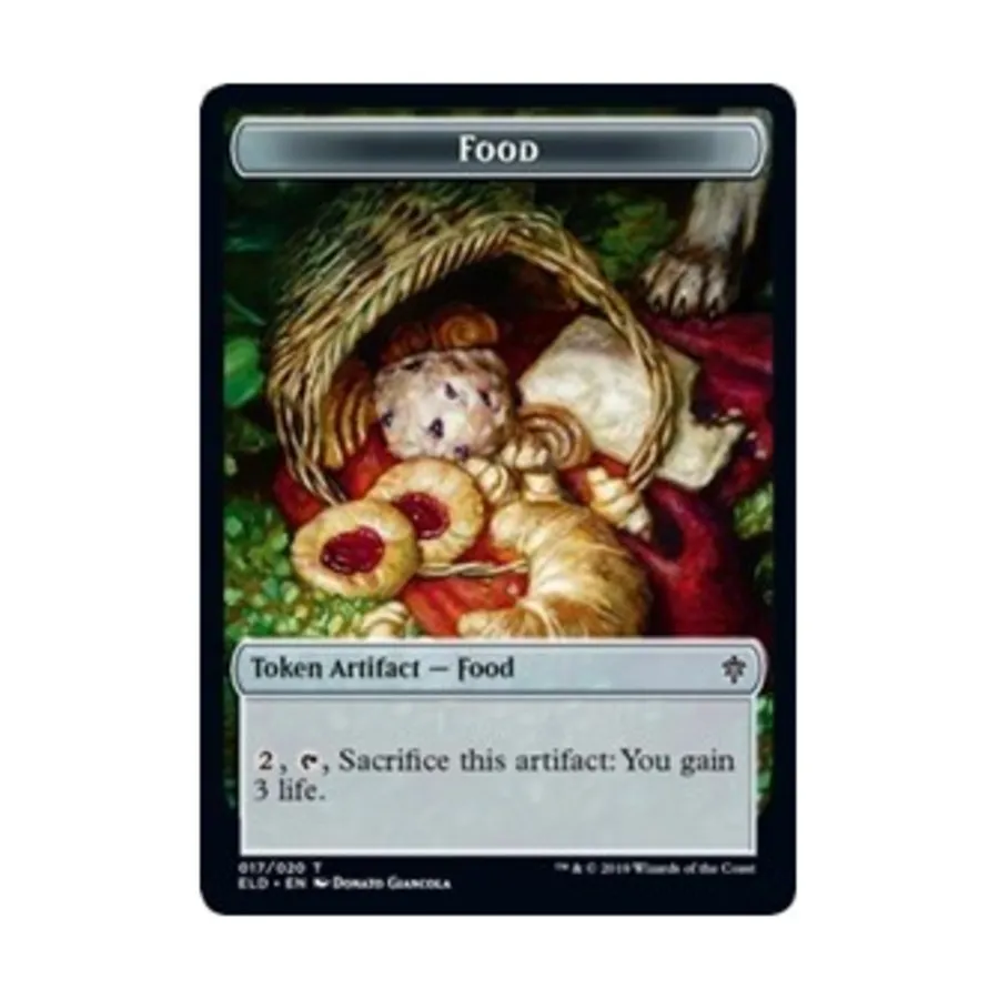 

CCG Жетон еды (17) (T), MTG - Throne of Eldraine