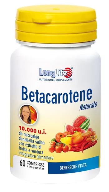 

LongLlife Добавка для загара с бета-каротином, 60 таблеток Long Life