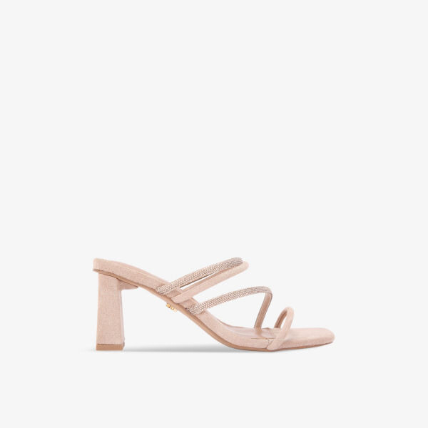 Босоножки из искусственной замши с декором Sasha Kg Kurt Geiger, красный