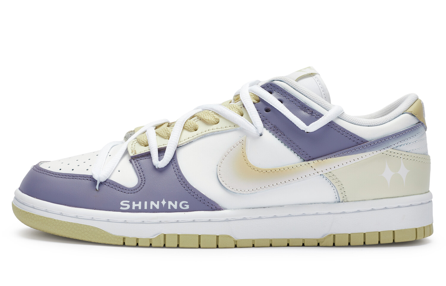 

Кроссовки для скейтбординга Dunk мужские с низким верхом цвета хаки Nike