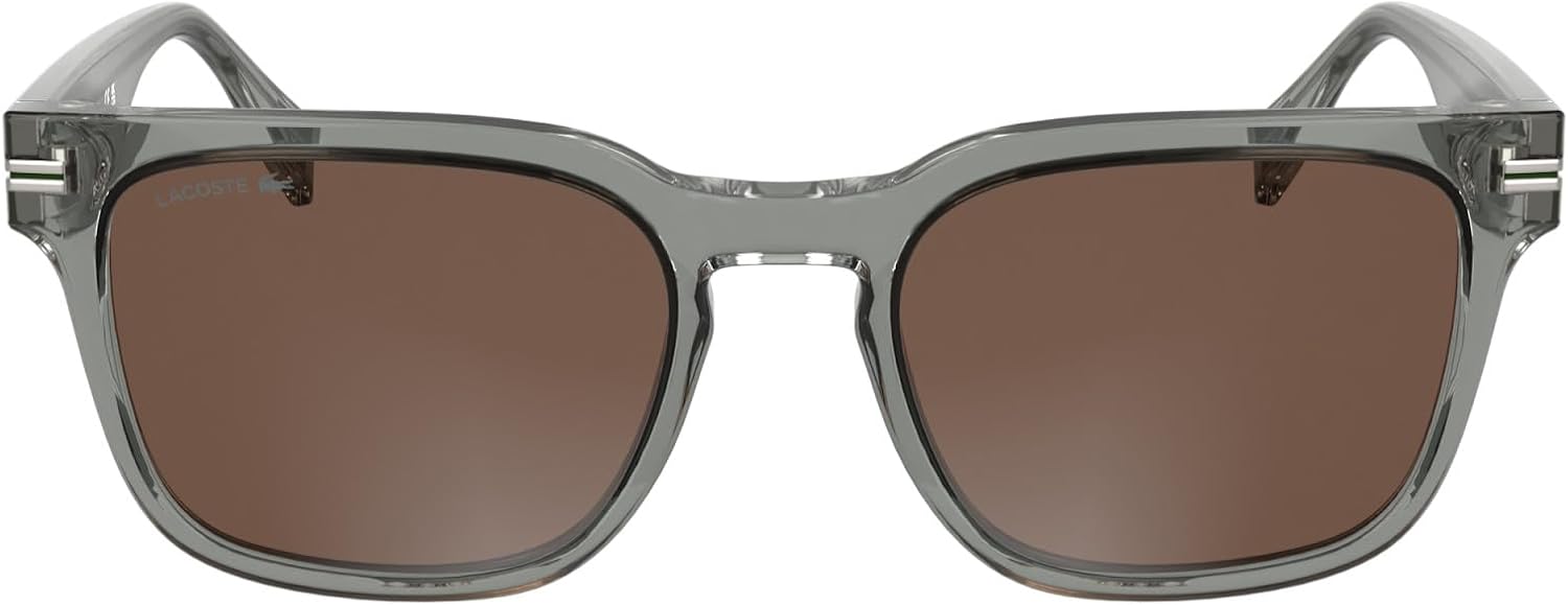 

Lacoste мужские солнцезащитные очки L6065S/N прозрачный светло-серый с линзами