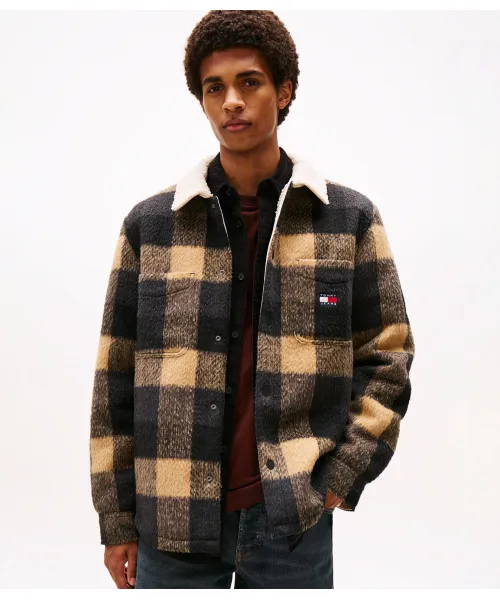 

Стеганая куртка Oversize fit Tommy Jeans, бежевый