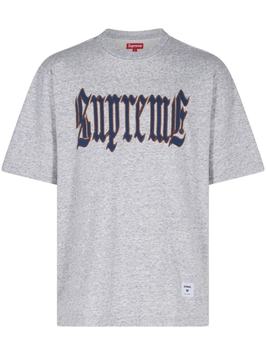 

Supreme старая английская футболка, серый