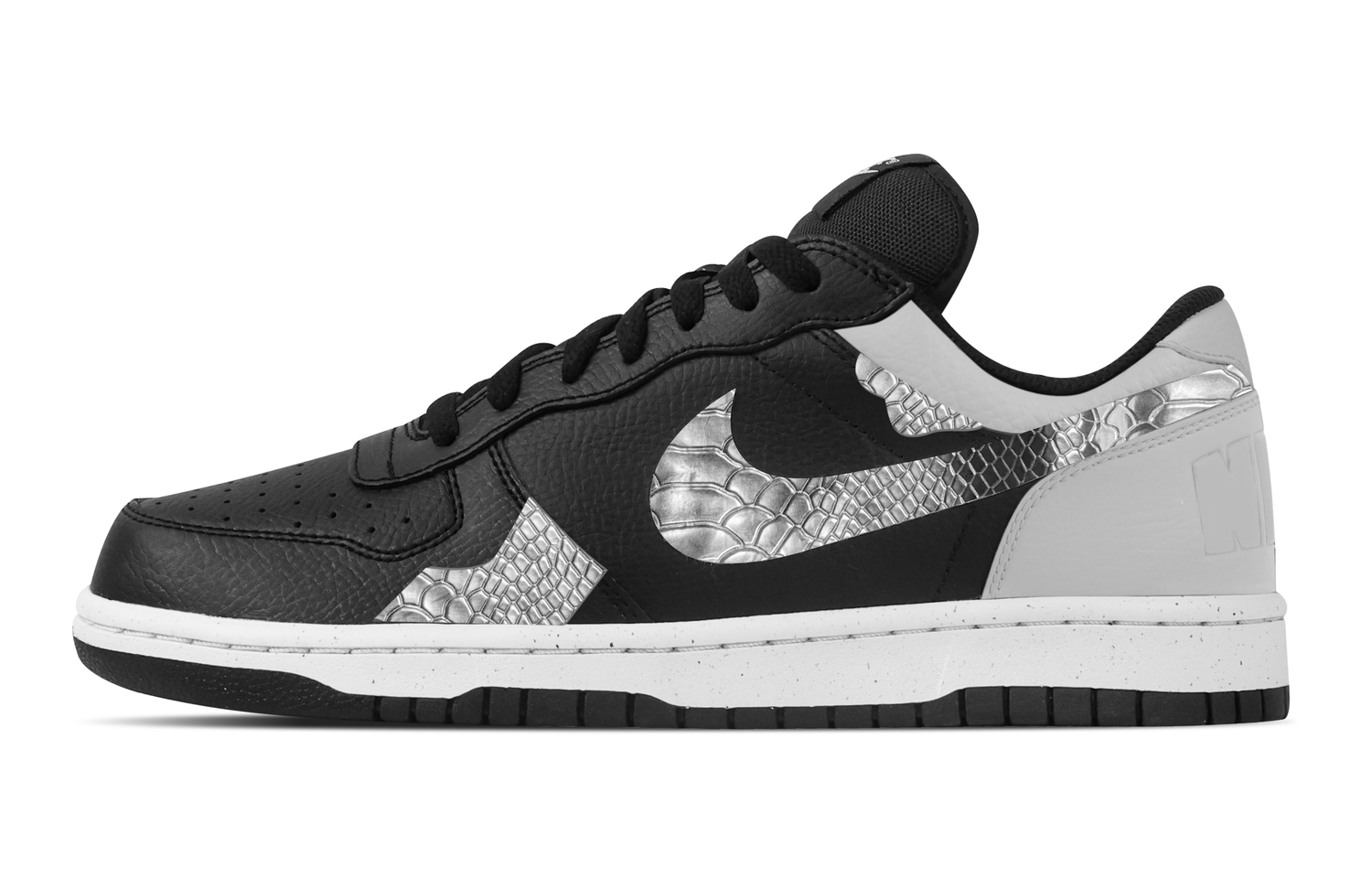 

Большие domain awake устойчивые к истиранию дышащие низкие кроссовки для скейтбординга мужские Nike, черный/серый