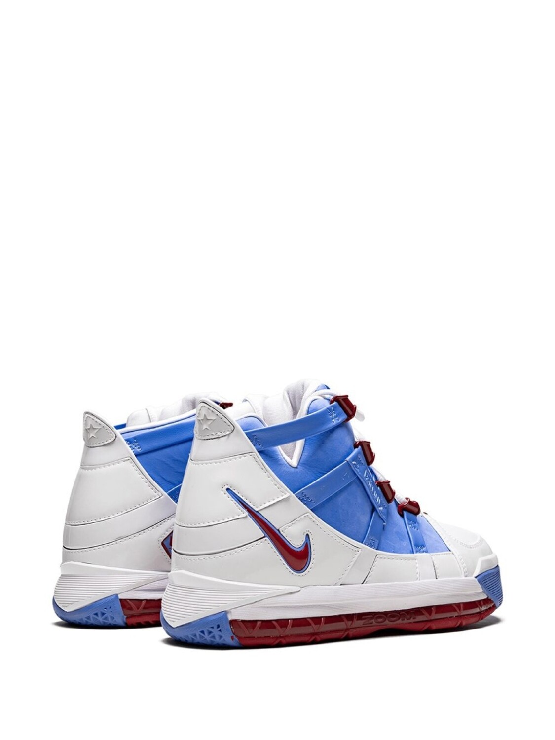 Nike кроссовки Zoom Lebron III QS, синий — фото 3