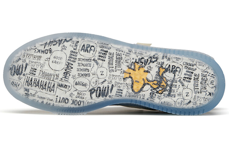 Snoopy X Скейтбординг Кроссовки Мужские Низкие Белые Anta — фото 4