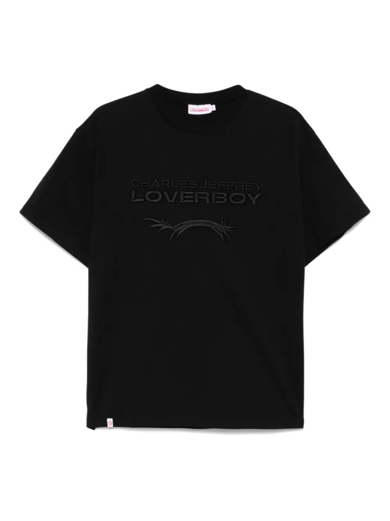 

Футболка с логотипом Charles Jeffrey Loverboy, черный