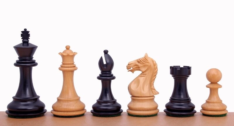 

Высшие 3,5-дюймовые резные деревянные шахматные фигуры Sunrise Chess & Games